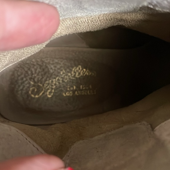 Seychelles Taupe Suede Boots Size 9 - Picture 7 of 9